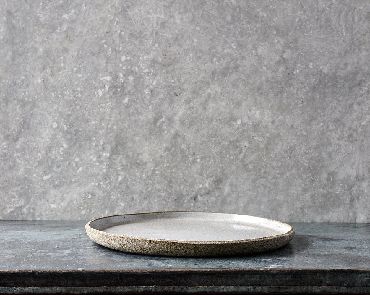 BAJA GREY - Plate Round Large