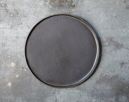 BAJA BLACK - Plate Round Large