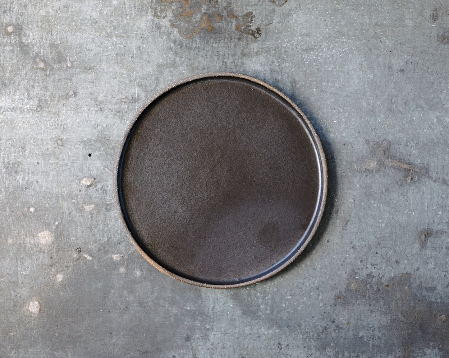 BAJA BLACK - Plate Round Medium